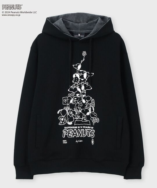 PEANUTS × Psycho Bunnyコラボ 75thデザイン パーカ 