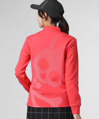 [GOLF][WOMEN]ハーフジップ 　長袖モックネック