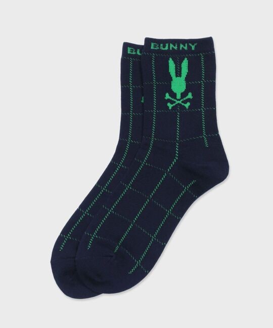 ロゴウインドーペン ソックス