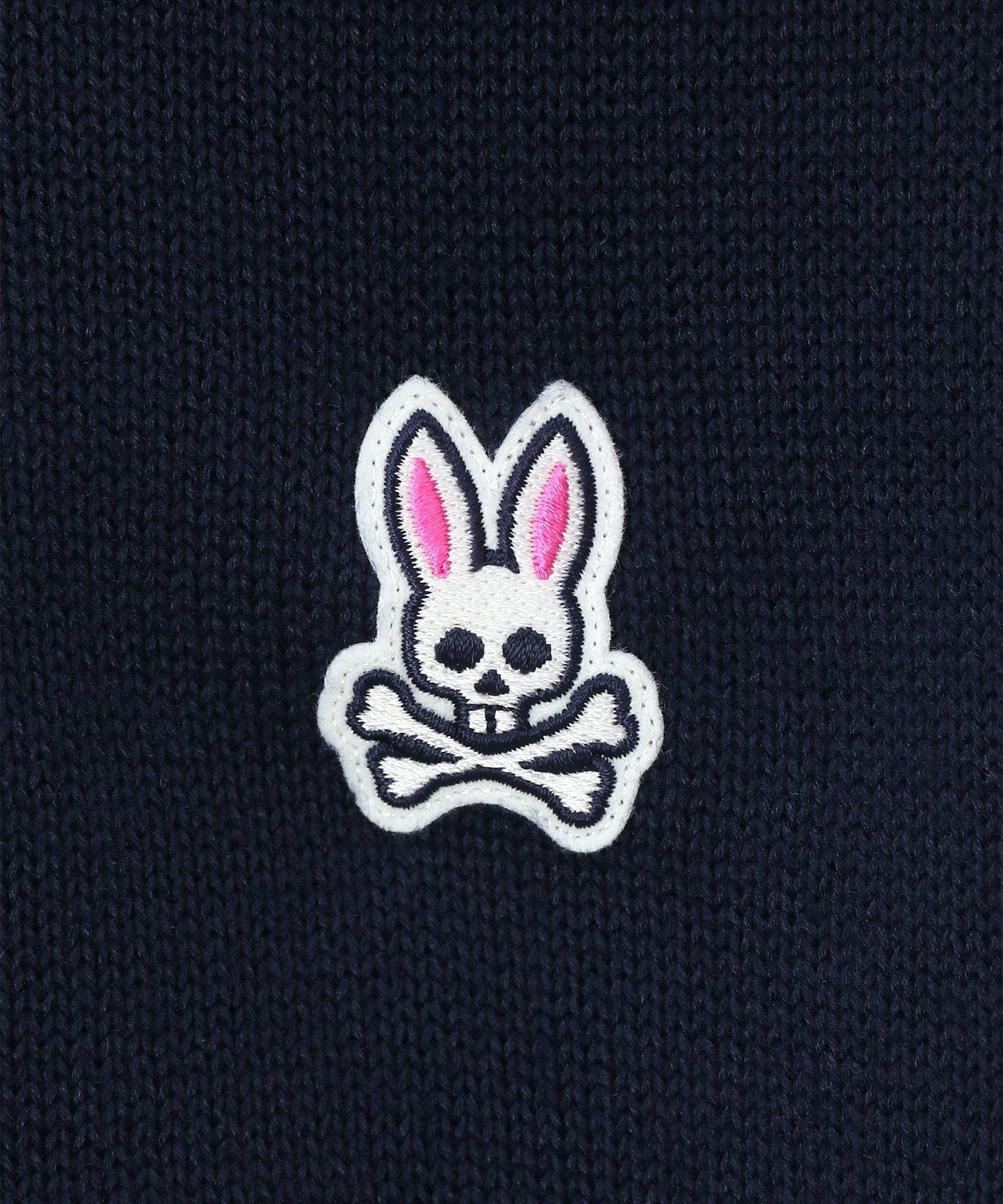 いいネット通販 - 全国送料無料でお届けします 手洗いOK]トリコライン Bunny ジップパーカ｜Psycho ニット アート・デザイン・音楽