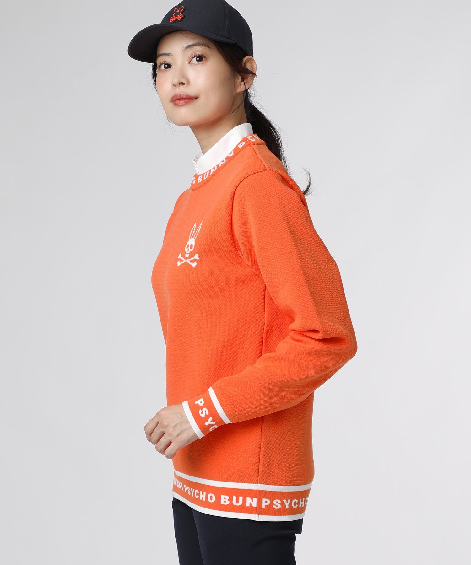 売れ筋・人気アイテム 商品 GOLF] [WOMEN]ロゴジャガード ニット｜Psycho Bunny｜サイコ トップス