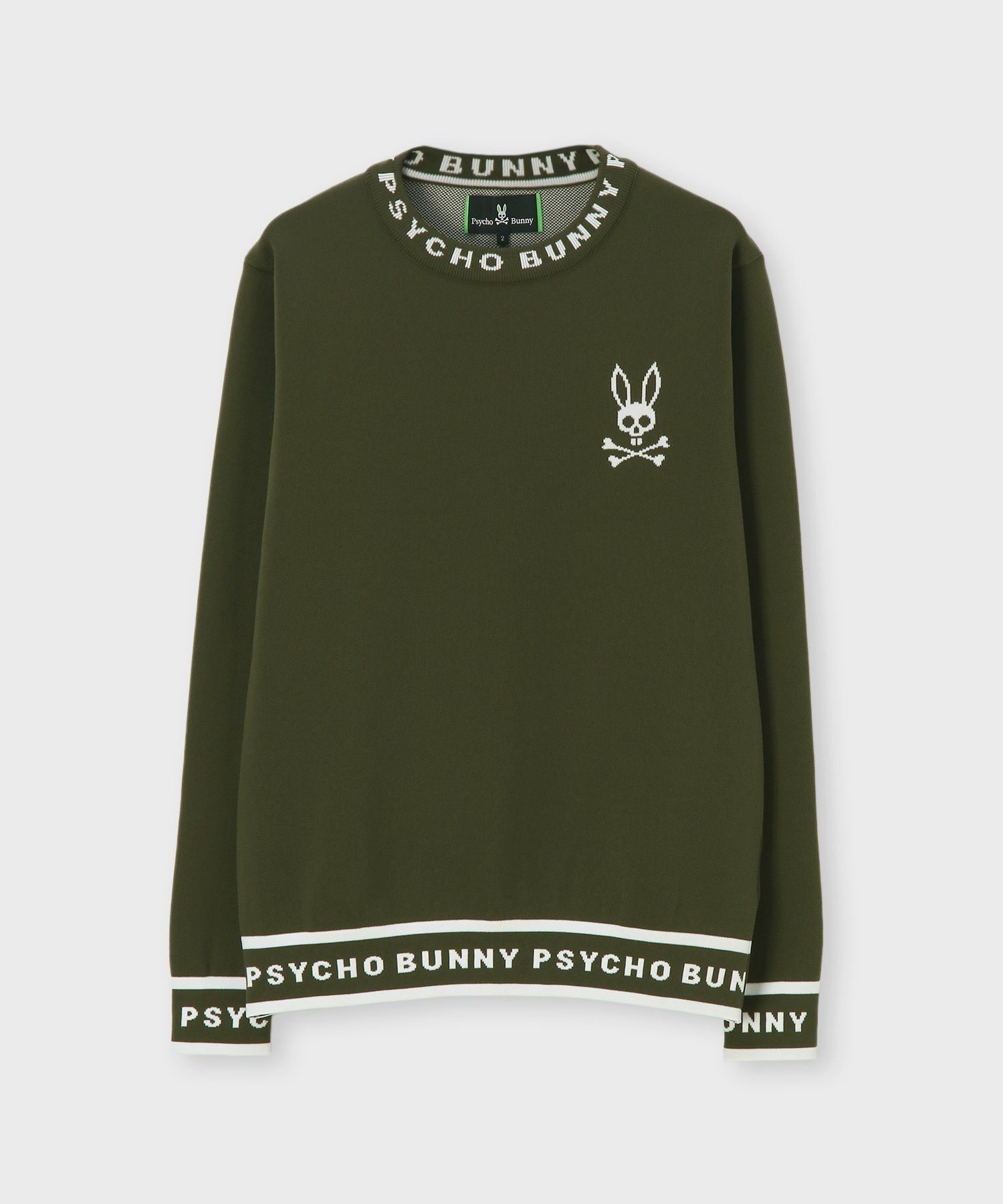GOLF] [WOMEN]ロゴジャガード ニット｜Psycho Bunny｜サイコ