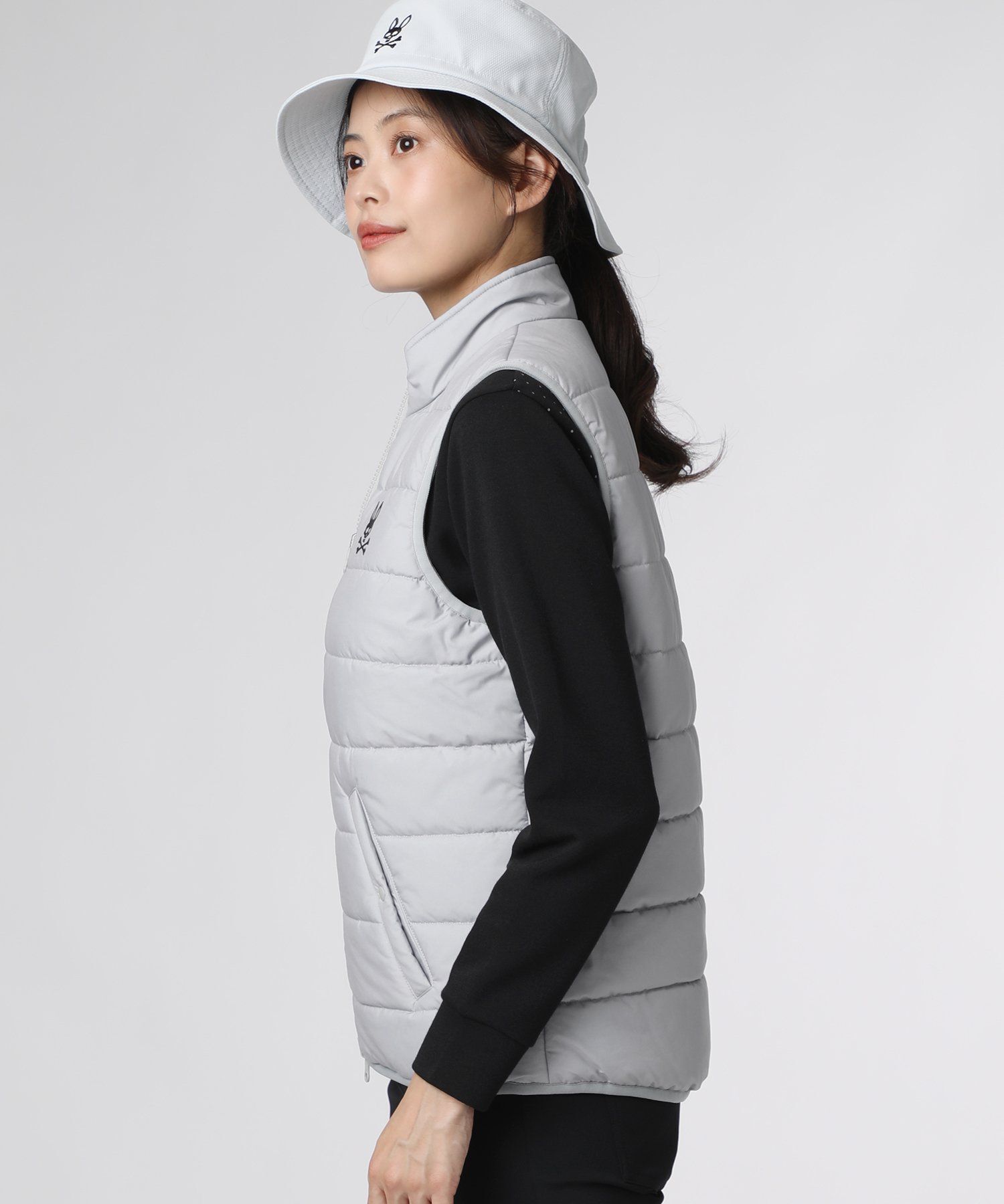 GOLF][WOMEN]ストレッチタフタ リバーシブルベスト｜Psycho Bunny｜サイコバニー 公式ブランドサイト – Psycho Bunny  JAPAN Official Web Site