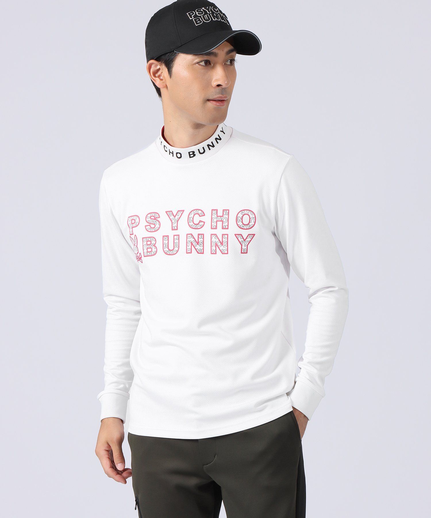 GOLF]HERVEY モックネック ロングスリーブTシャツ｜Psycho Bunny｜サイコバニー 公式ブランドサイト – Psycho Bunny  JAPAN Official Web Site