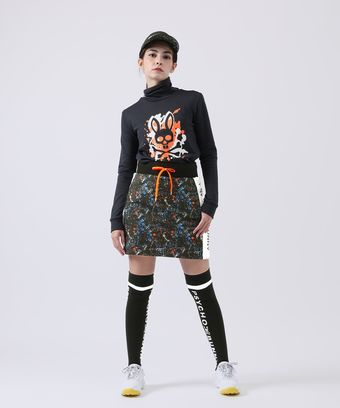 [GOLF][WOMEN] スプラッシュプリント ストレッチ 　スカート