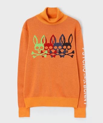 [GOLF][WOMEN] 4カラーBUNNY デザインタートル　 ニット