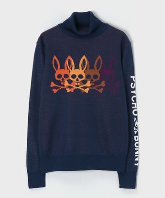 [GOLF][WOMEN] 4カラーBUNNY デザインタートル　 ニット