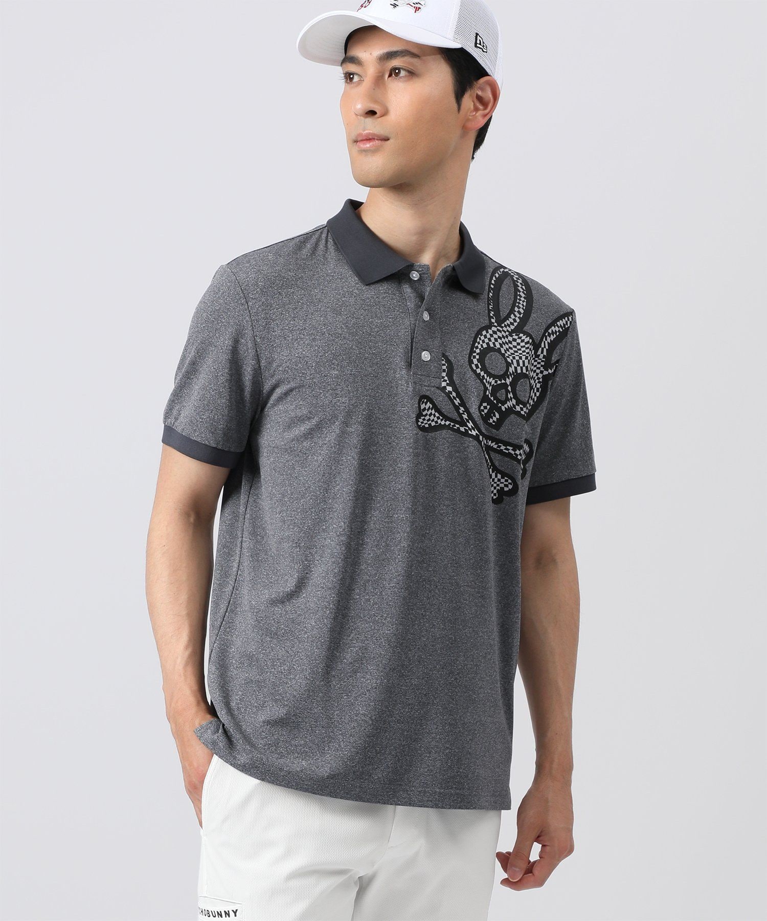GOLF] WAVY CHECK ビッグロゴ 半袖 ポロシャツ｜Psycho Bunny｜サイコバニー 公式ブランドサイト – Psycho  Bunny JAPAN Official Web Site