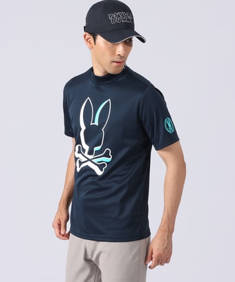 [GOLF]NEON BUNNY モックネック 　Tシャツ