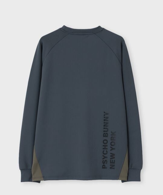 切替デザイン ロングスリーブTシャツ[SPORTS]