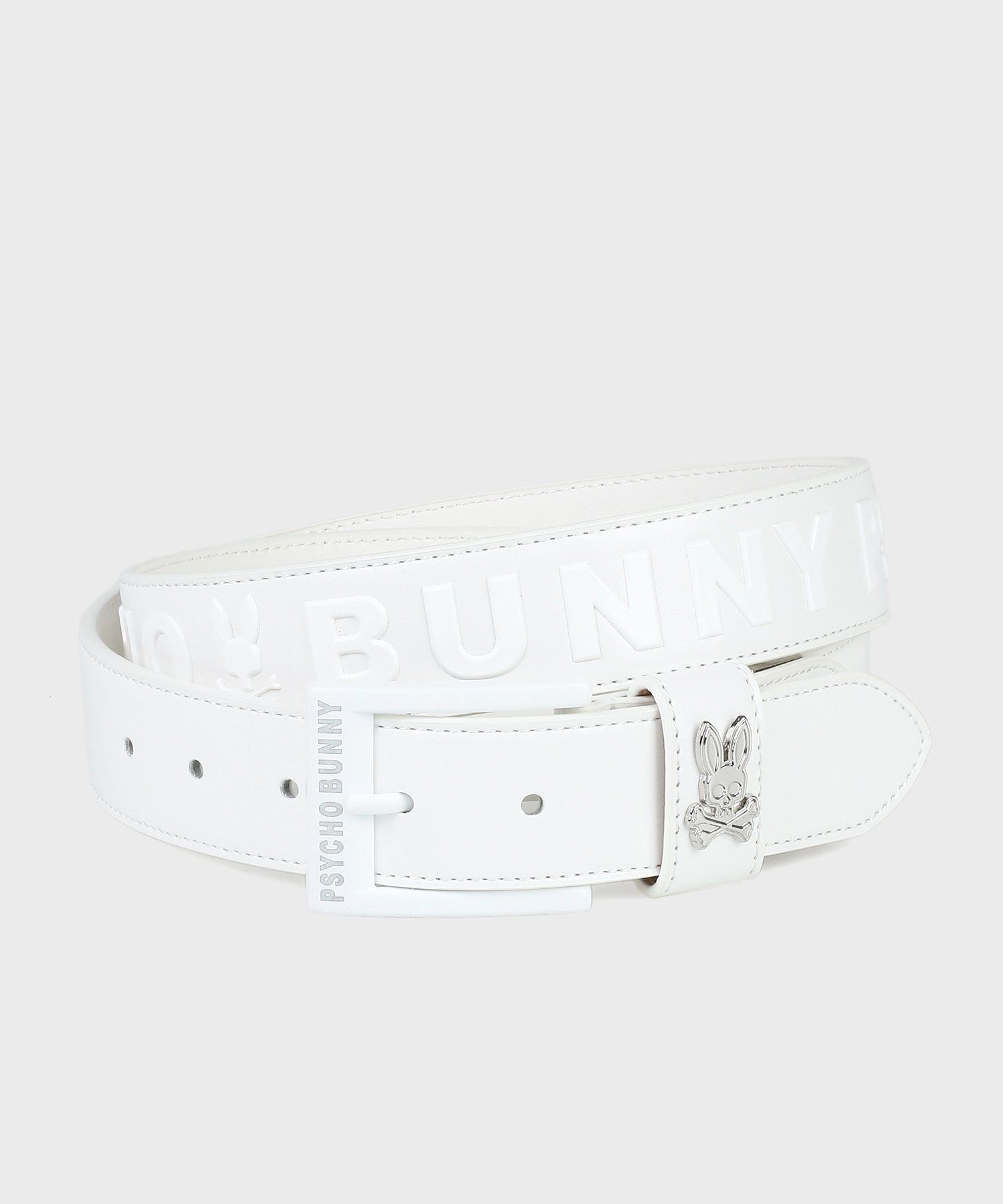 GOLF]プリントロゴ ベルト｜Psycho Bunny｜サイコバニー 公式ブランド