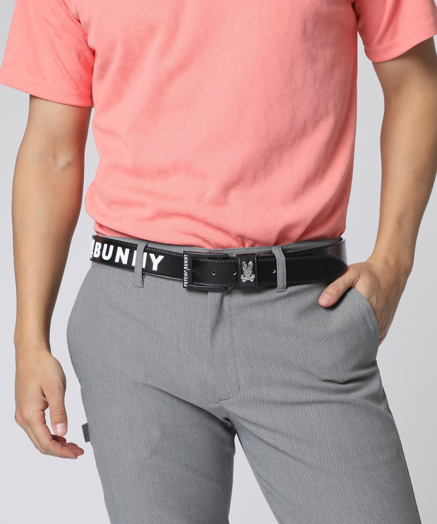 GOLF]プリントロゴ ベルト｜Psycho Bunny｜サイコバニー 公式ブランド