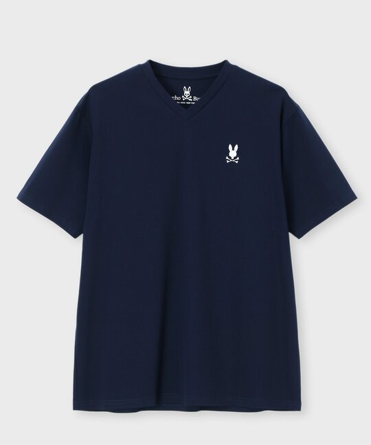 シルケットスムース Vネック Tシャツ