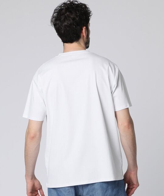 シルケットスムース ヘンリーネック Tシャツ