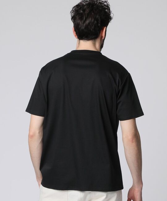 シルケットスムース ヘンリーネック Tシャツ