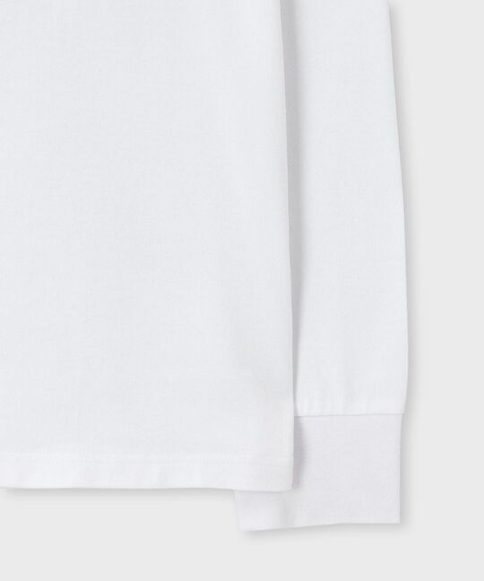 モザイクアウトラインバニー ロングスリーブTシャツ