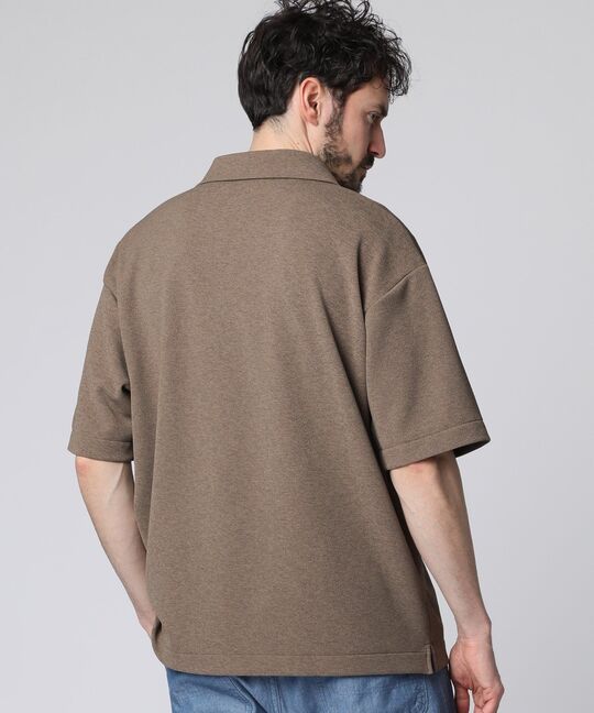 ジョーゼットジャージー スキッパーポロシャツ
