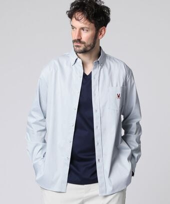 ハイパーストレッチ 　シャンブレー シャツ