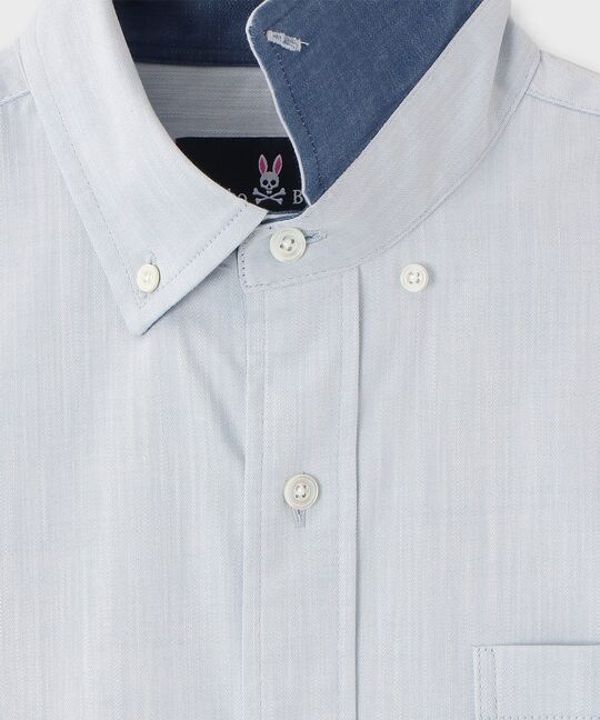 ハイパーストレッチ シャンブレー シャツ