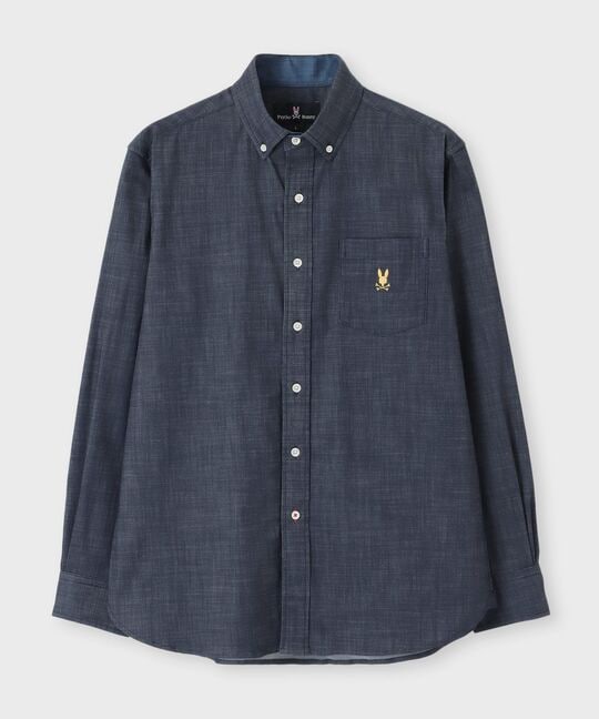ハイパーストレッチ シャンブレー シャツ