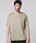 [限定店舗]シルケットスムース クルーネック Tシャツ