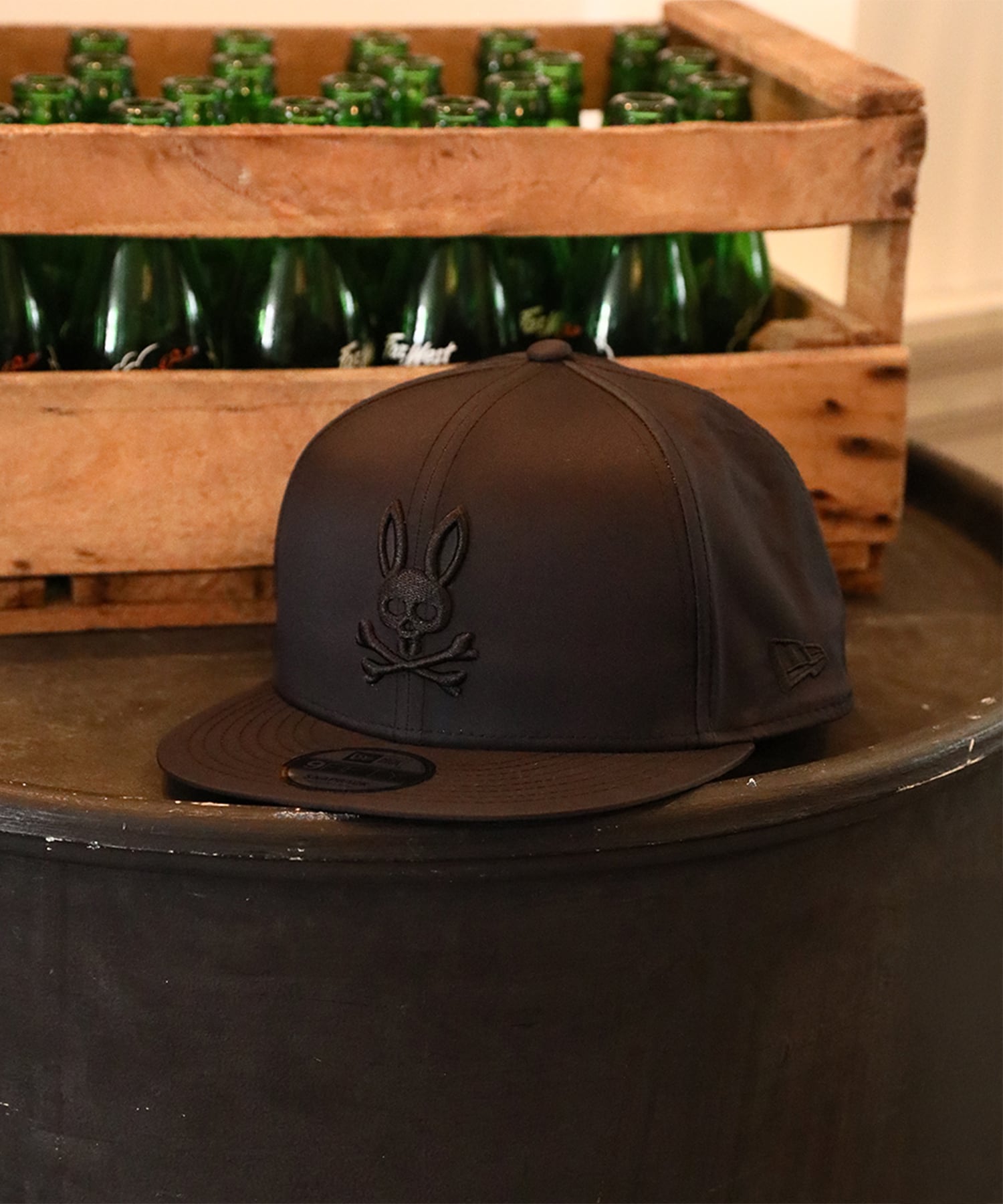 NEW ERA×Psycho Bunnyコラボ 9FIFTY ザムザ キャップ｜Psycho