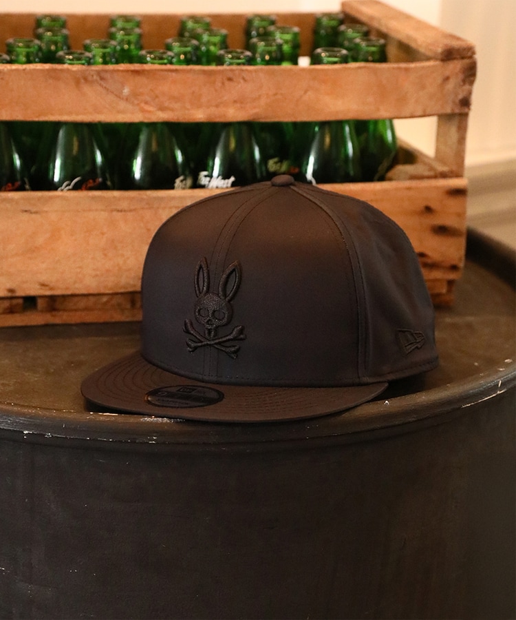 NEW ERA×Psycho Bunnyコラボ 9FIFTY ザムザ キャップ|Psycho NEW ERA×Psycho Bunnyコラボ 9FIFTY ザムザ キャップ|Psycho