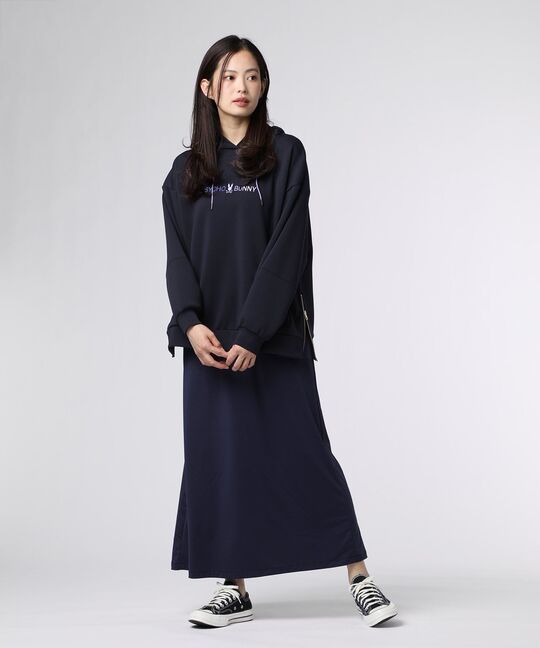[WOMEN]アクアスーティング サイドジップパーカ