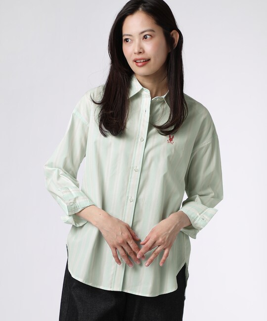 [WOMEN]ストライプ シャツ