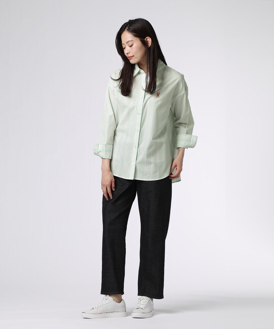 [WOMEN]ストライプ シャツ