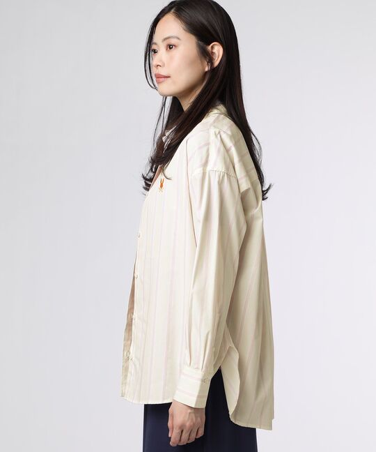 [WOMEN]ストライプ シャツ