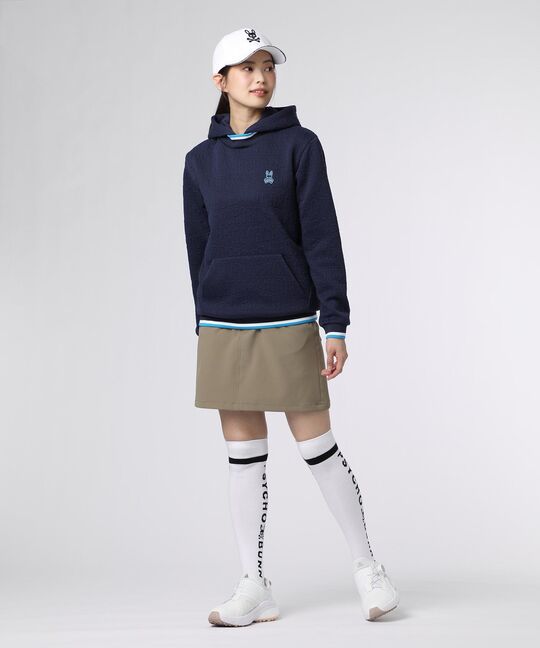 [GOLF][WOMEN]フォントジャガード パーカ