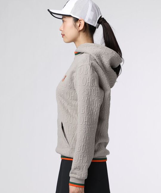 [GOLF][WOMEN]フォントジャガード パーカ