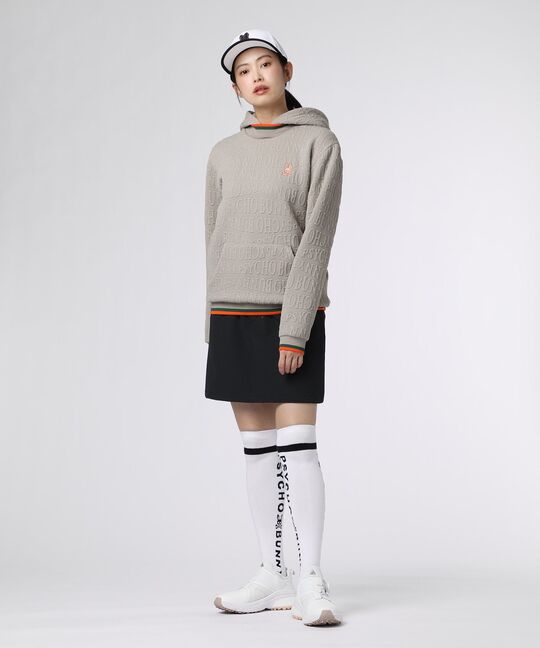 [GOLF][WOMEN]フォントジャガード パーカ