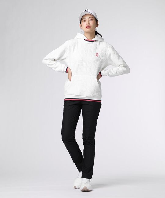 [GOLF][WOMEN]フォントジャガード パーカ