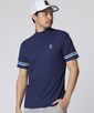 [GOLF]スリーブライン モックネックTシャツ