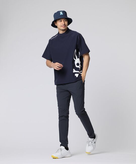 [GOLF] リラックスフィットビッグバニーロゴ モックネックTシャツ