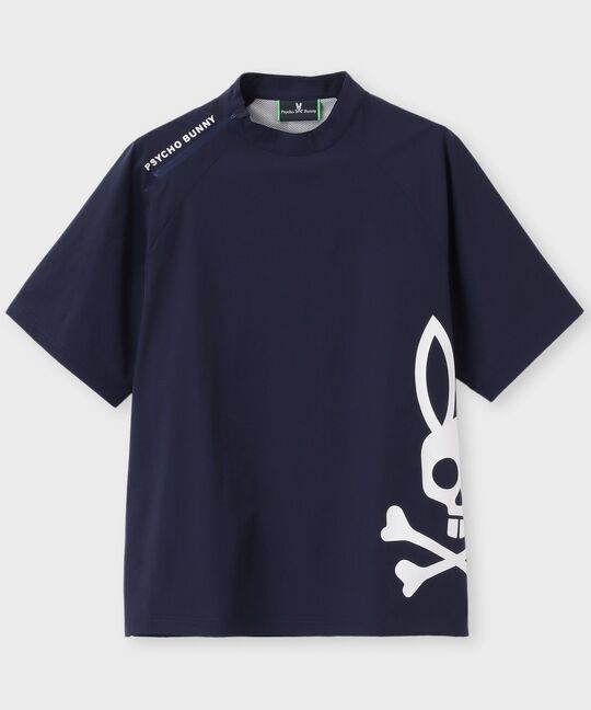 [GOLF] リラックスフィットビッグバニーロゴ モックネックTシャツ