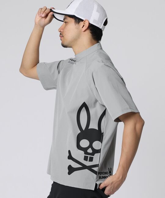 [GOLF] リラックスフィットビッグバニーロゴ モックネックTシャツ