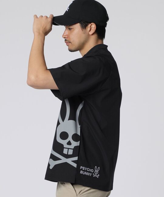 [GOLF] リラックスフィットビッグバニーロゴ モックネックTシャツ
