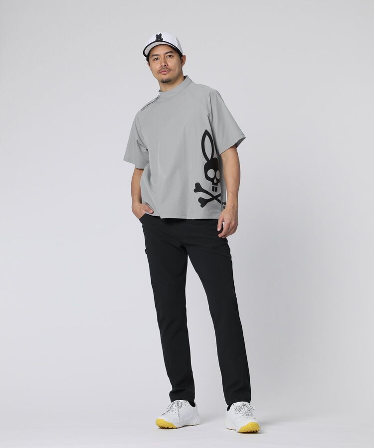 GOLF] リラックスフィットビッグバニーロゴ モックネックTシャツ