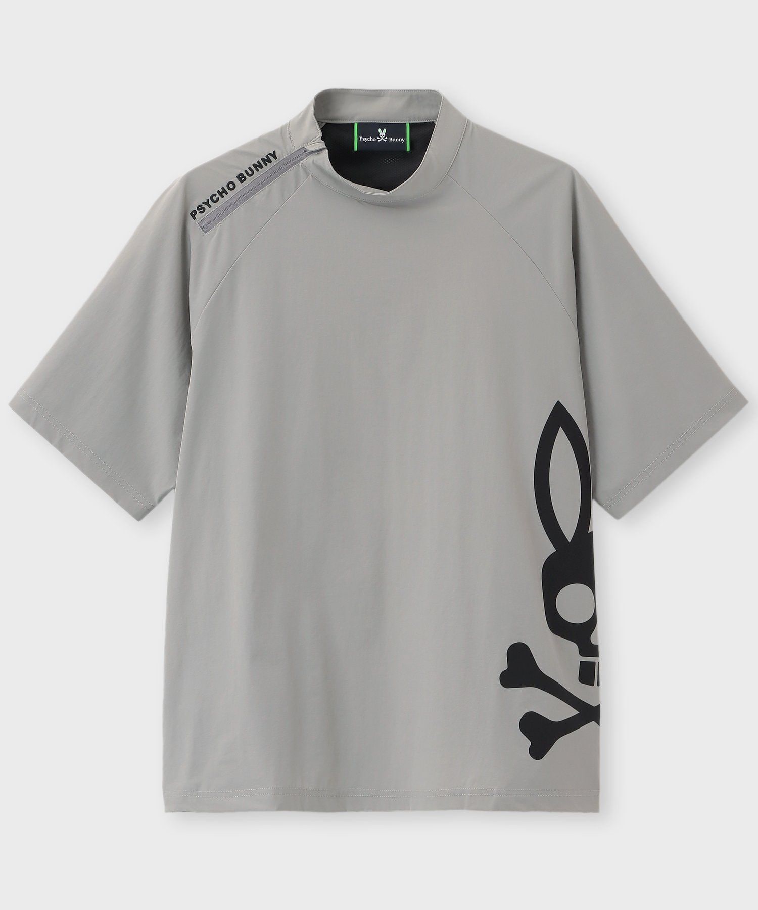 GOLF] リラックスフィットビッグバニーロゴ モックネックTシャツ