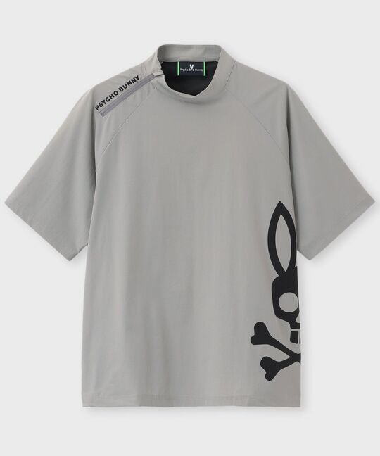 [GOLF] リラックスフィットビッグバニーロゴ モックネックTシャツ
