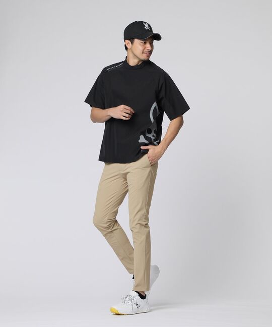 [GOLF] リラックスフィットビッグバニーロゴ モックネックTシャツ