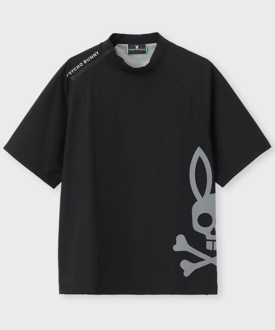 [GOLF] リラックスフィットビッグバニーロゴ モックネックTシャツ