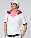 [GOLF]ダブルフェイスジャージ 半袖パーカ