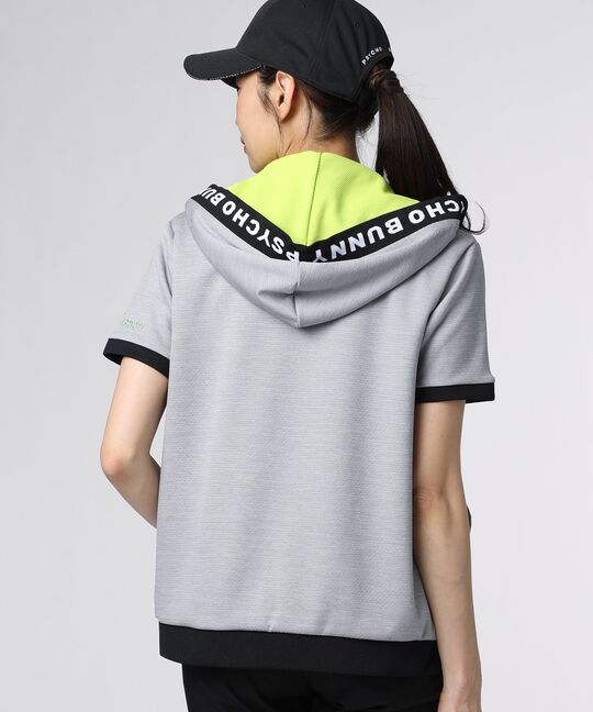 [GOLF][WOMEN]ダブルフェイスジャージ 半袖パーカ