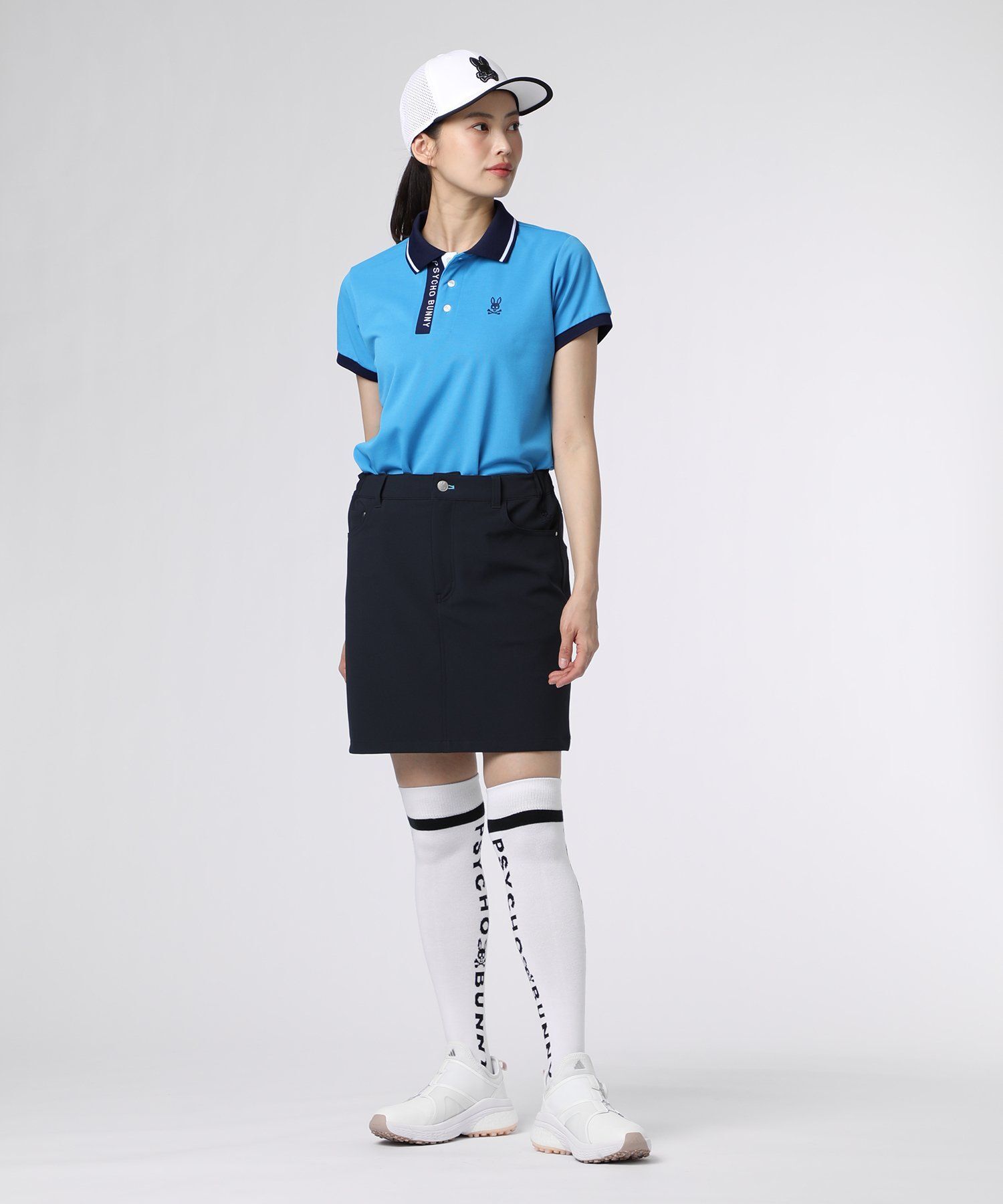GOLF][WOMEN]ドライミックス ポロシャツ｜Psycho Bunny｜サイコ