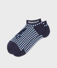 チェックロゴ  ソックス