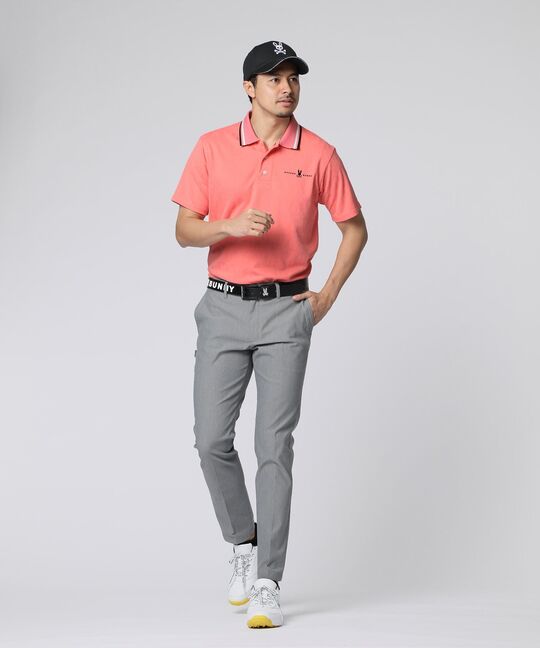 [GOLF] シルエットバニージャガード ポロシャツ